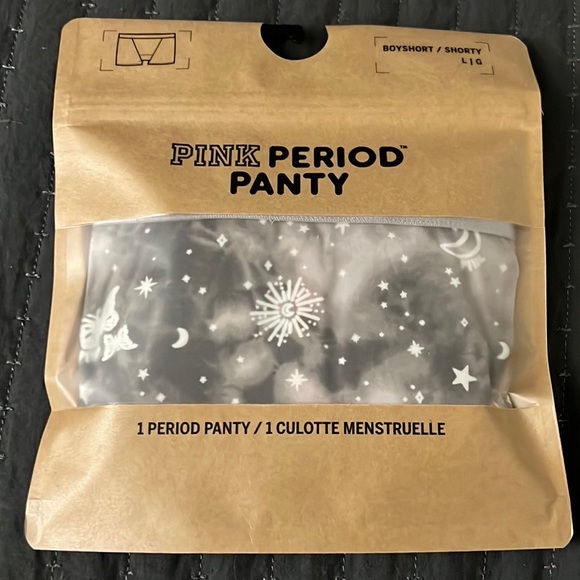 PINK Victoria's Secret Other - NEW Galaxy Boyshort Shorty Period Panty